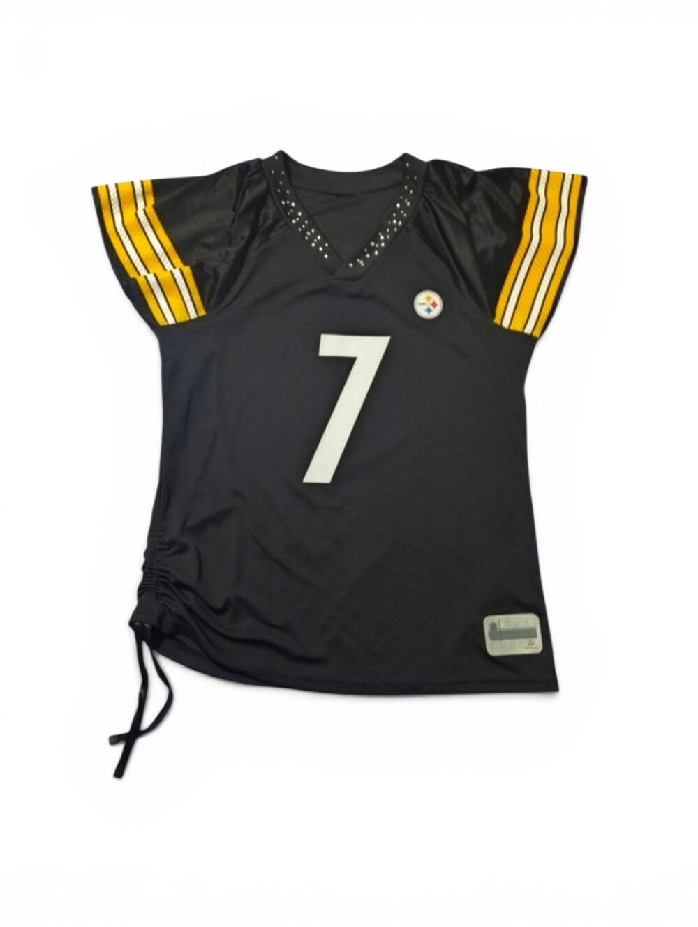 Reebok Pittsburgh Steelers Ben Roethlisberger #7 Jersey Womens Medium
